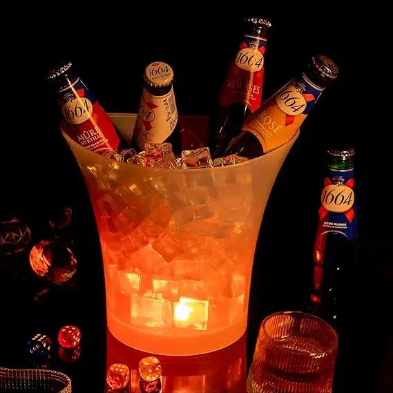 5L Ice Bucket Wireless Bluetooth Multicolor LED Rechargeable Party Speaker
