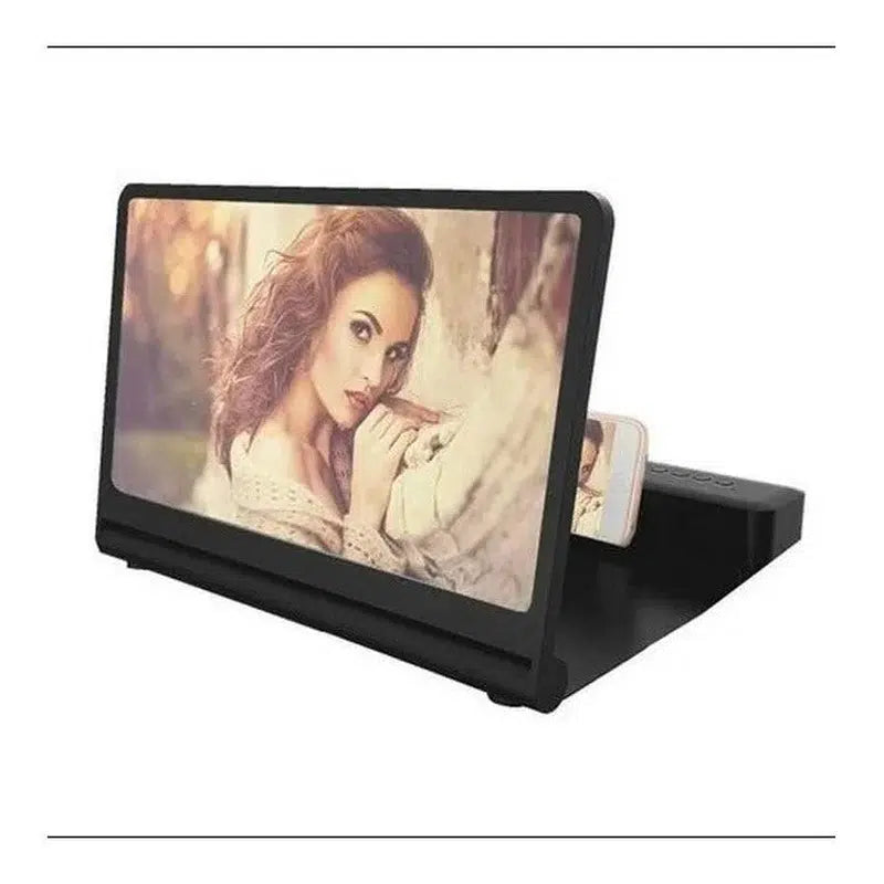3D Phone Screen Magnifier with Bluetooth Speaker